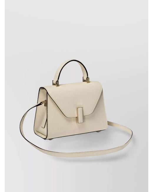 Valextra Natural Micro Iside Crossbody Bag