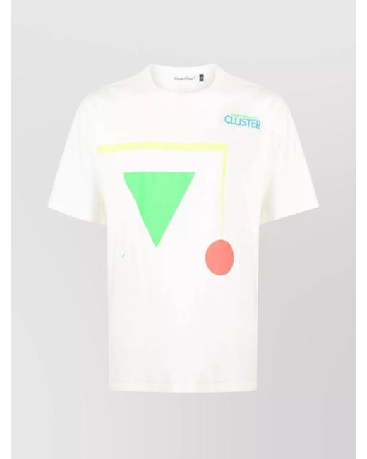 Undercover White Graphic Crew Neck T-Shirt Shirt for men