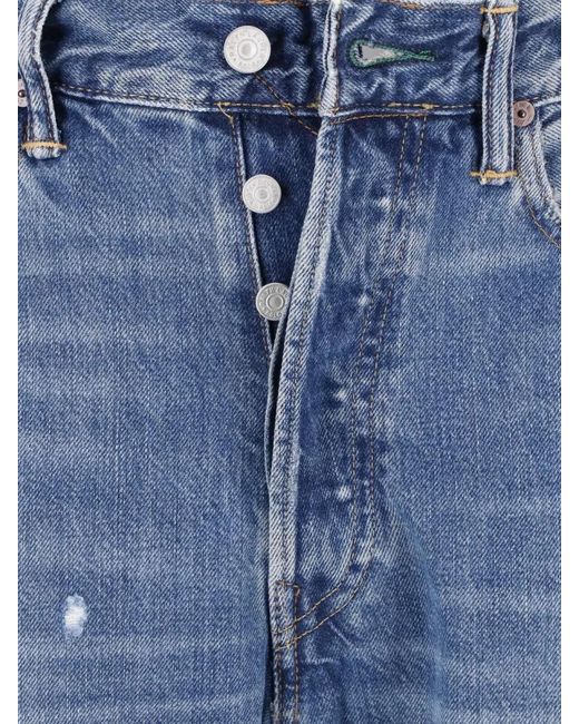 Polo Ralph Lauren Blue Straight Leg Denim Jeans Five Pocket for men