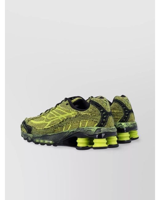 Nike Green Textile Low-Top Sneakers
