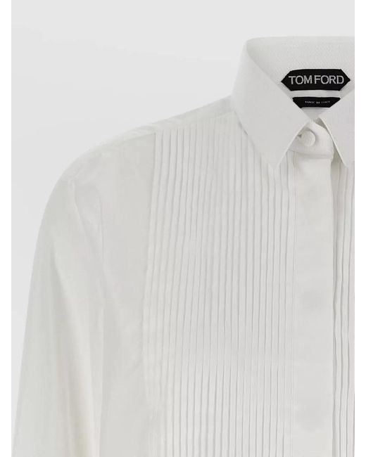 Tom Ford White Cotton Shirt