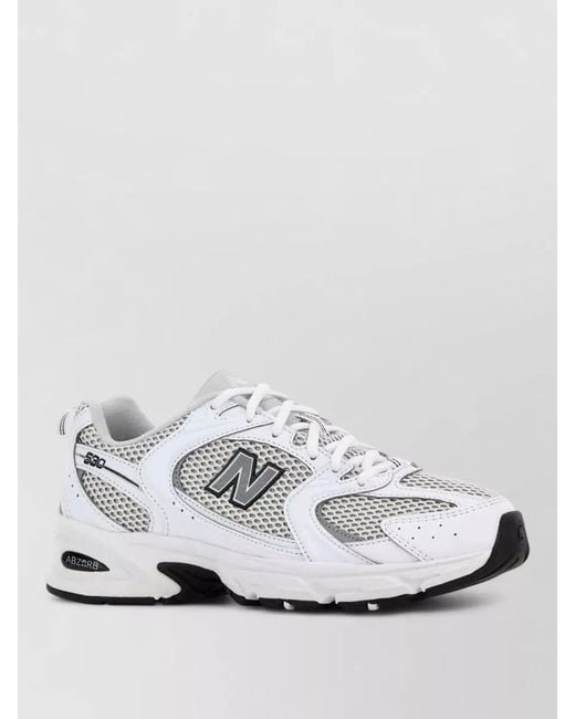New Balance White Mesh And Synthetic Leather 530 Sneakers