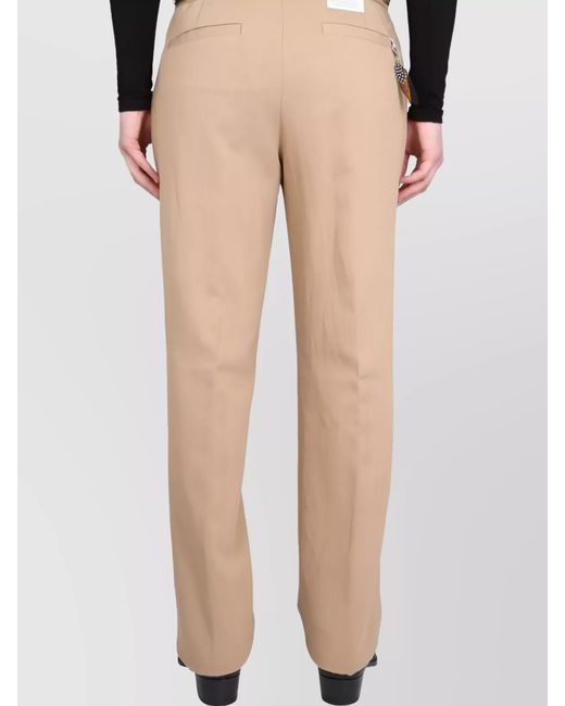 PT Torino Black Regular-Fit Straight-Leg Trousers for men