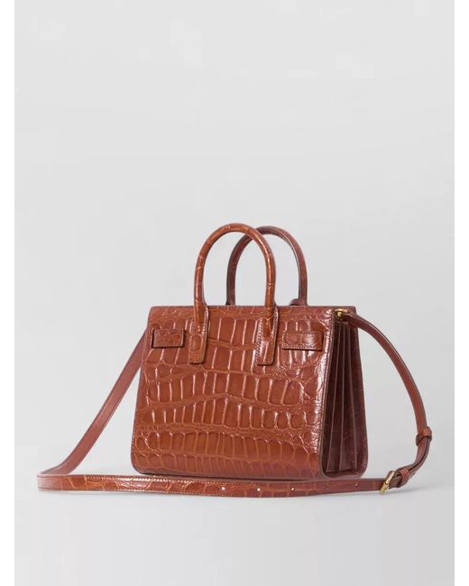 Saint Laurent Multicolor Sac De Jour Nano Leather Shoulder Bag