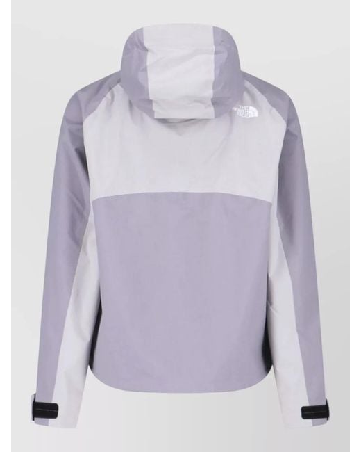 The North Face Purple Raincoat for men