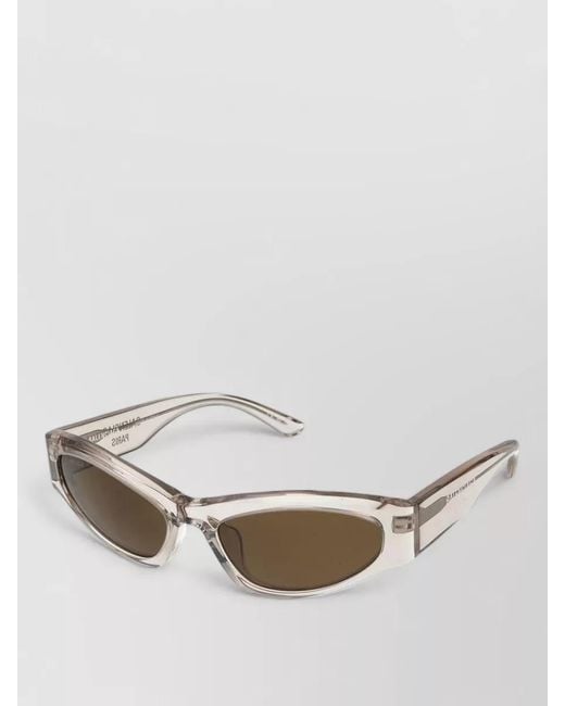 Balenciaga Natural Sunglasses Bb0387S 004 Cat Eye Tinted
