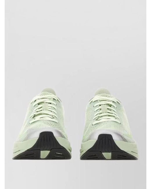 MM6 MAISON MARGIELA X SALOMON Green Polyester Low-Top Sneakers