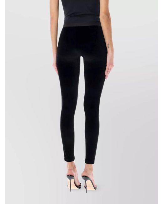 Tom Ford Blue Velvet Slim-Fit Leggings