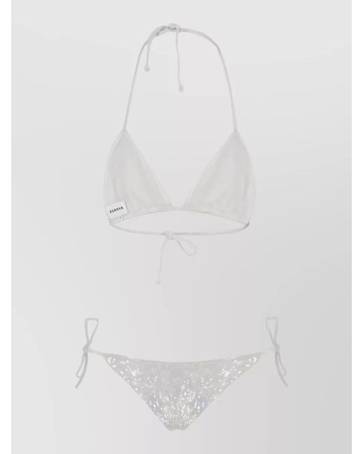 P.A.R.O.S.H. White Bikini Bottoms