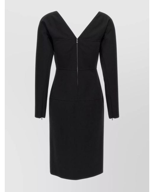 Fendi Black Midi Dress