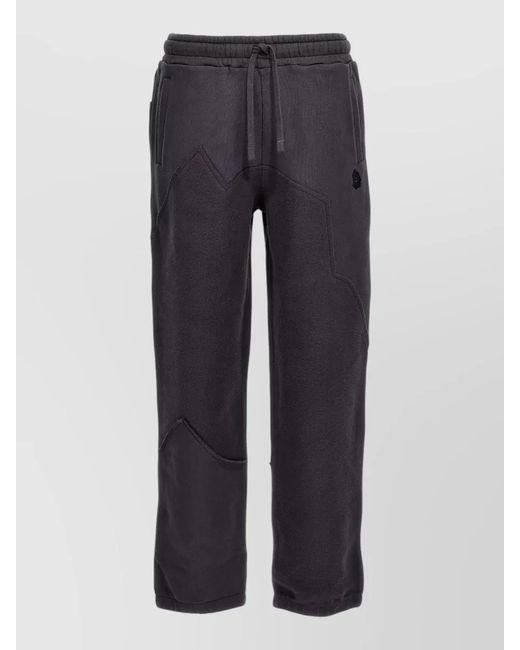 Objects IV Life Blue Thought Bubble Panel Joggers Elastic Waistband for men