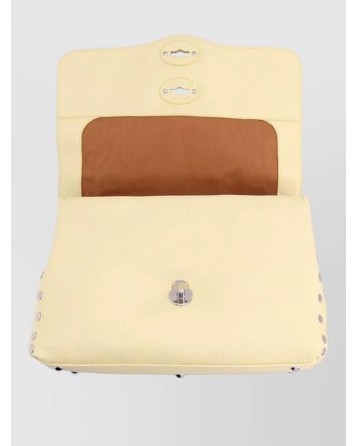 Zanellato Natural Postina Small Shoulder Bag Top Handle