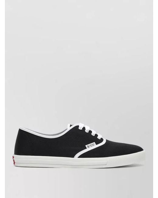 Prada Multicolor Low Top Sneakers Contrast Trim Sole for men