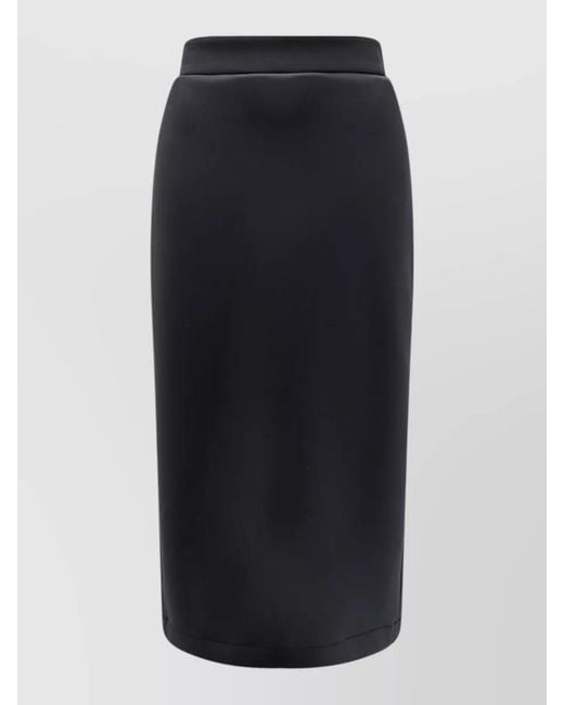 Moncler Genius Blue High-Rise Midi Pencil Skirt