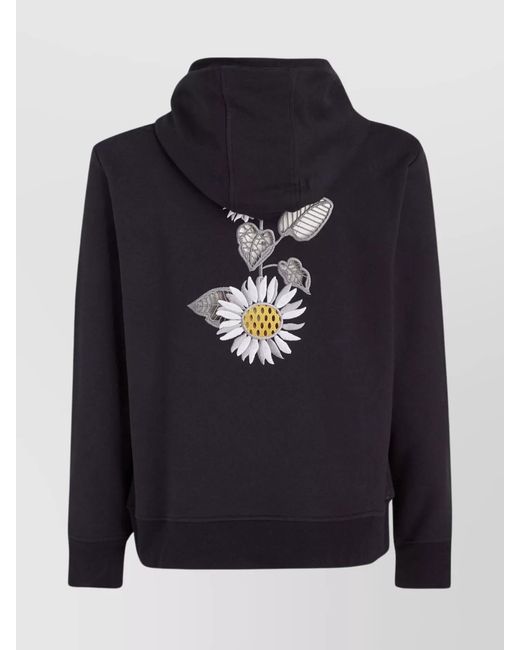 Thom Browne Blue Cotton Hoodie for men