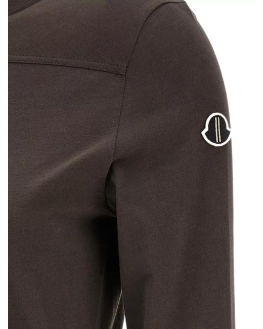 Rick Owens Brown Rick Owens Girder Jersey Long Sleeve T-Shirt