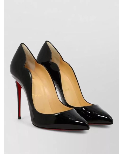 Christian Louboutin Black Patent Leather Pumps