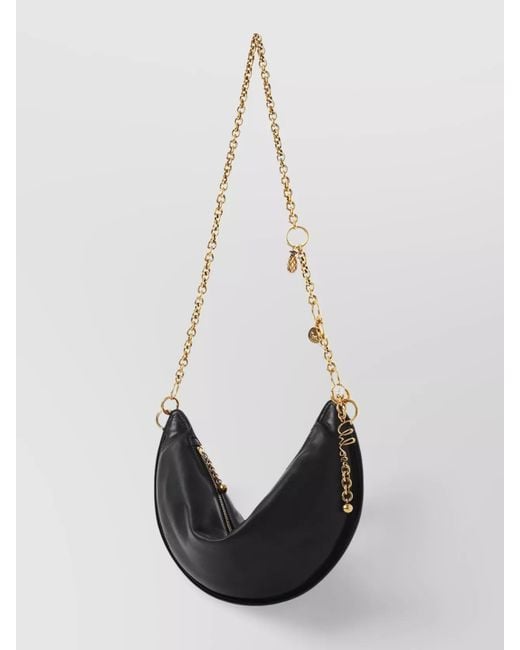 Chloé Black Icons Lamb Leather Shoulder Bag