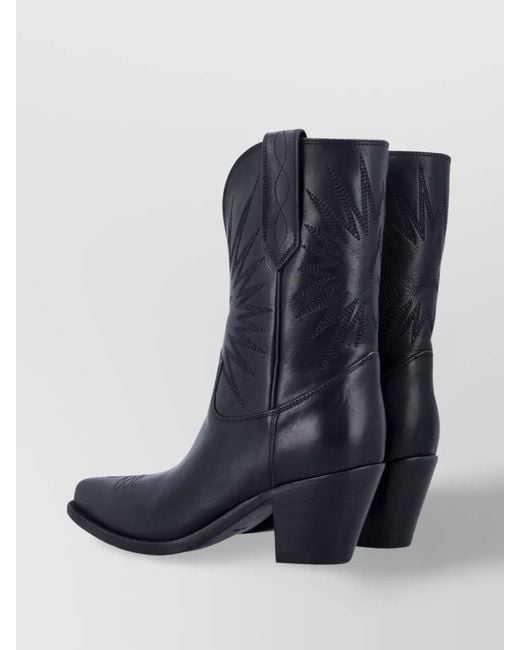 Golden Goose Deluxe Brand Blue 70 Wish Star Boots