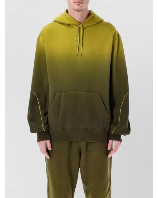 Nike Green Nocta Fleece Hoodie Relaxed Fit for men