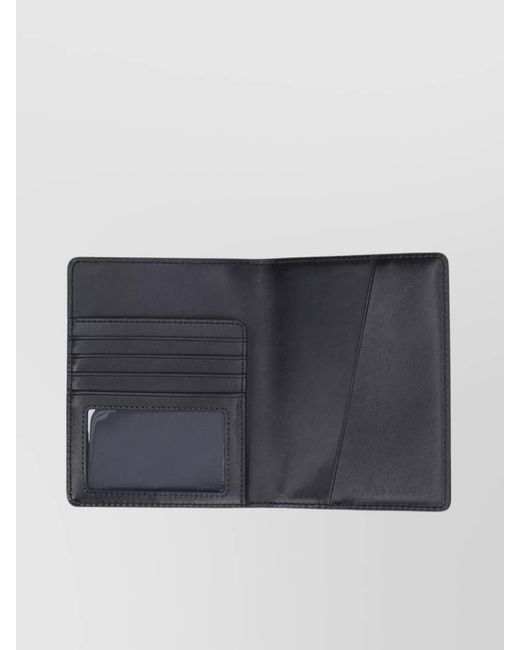 Marc Jacobs Black Leather Passport Holder