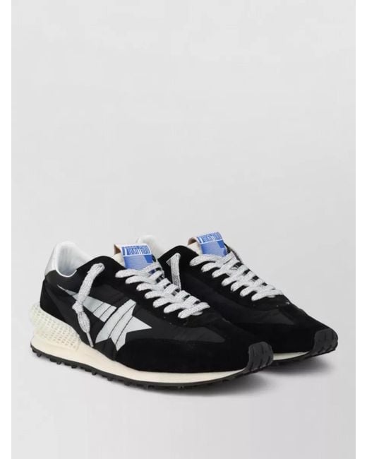 Golden Goose Deluxe Brand Black Running Marathon Low-Top Sneakers for men