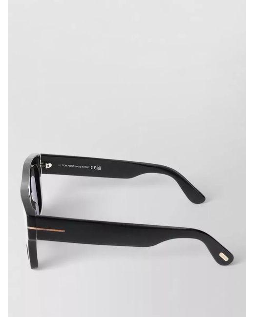 Tom Ford Gray Sunglasses Ft0711 01A Square Thick Frame