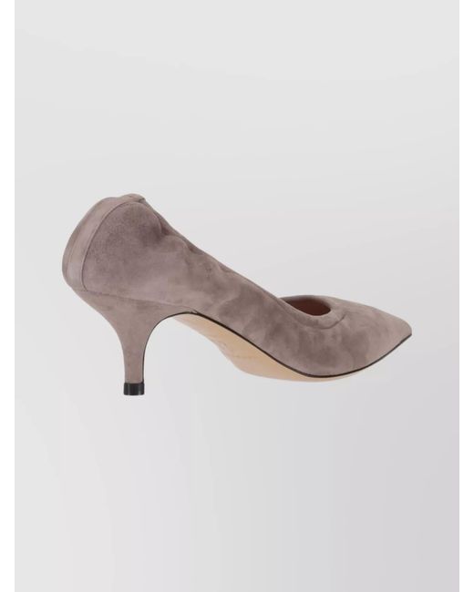 P.A.R.O.S.H. Multicolor Suede Leather Pumps
