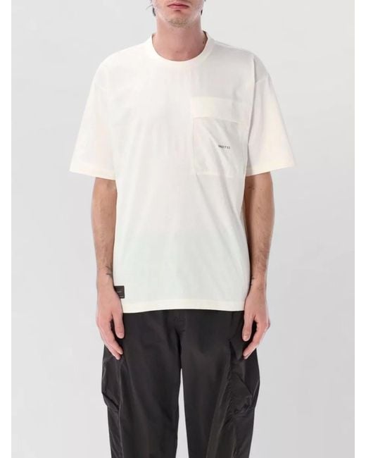 Oakley White Crew Neck T Shirt Relaxed Fit Logo for men