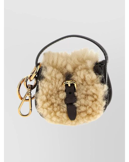 Etro Natural Leather Bag Charm