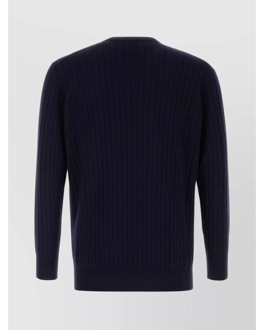 Bottega Veneta Blue Wool Sweater for men