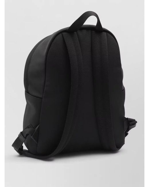 Moncler Black Nylon Backpack for men