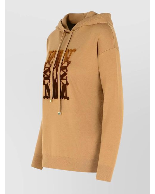 Max Mara Natural Wool Sweatshirt