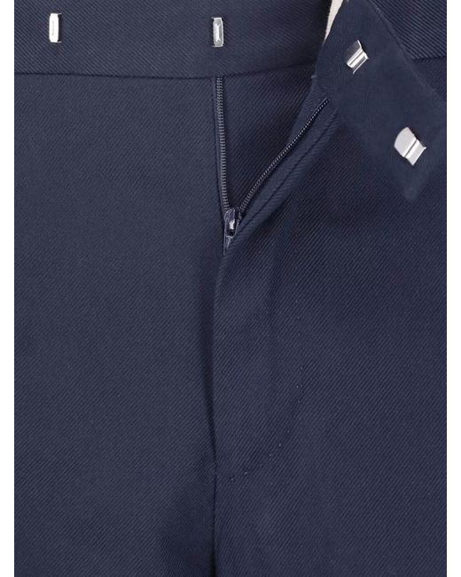 PT Torino Blue Straight Single Breasted Suit for men