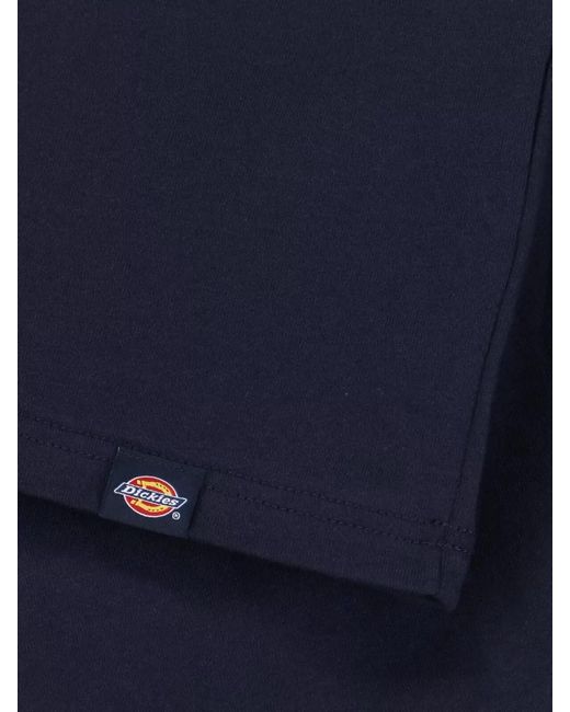 Dickies Blue Graphic-Print Short-Sleeve T-Shirt for men