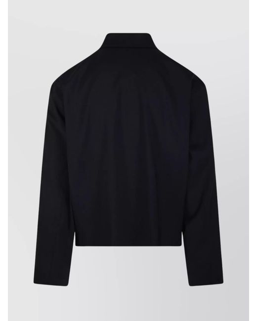 Our Legacy Black Virgin Wool Mini Jacket for men
