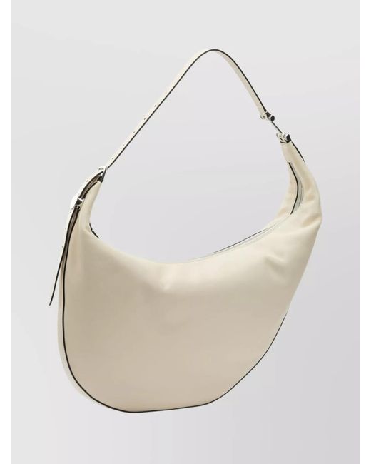 Marni Natural Dot Small Leather Shoulder Bag