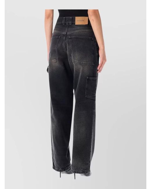 Haikure Blue Sibilla High Waist Wide Leg Denim