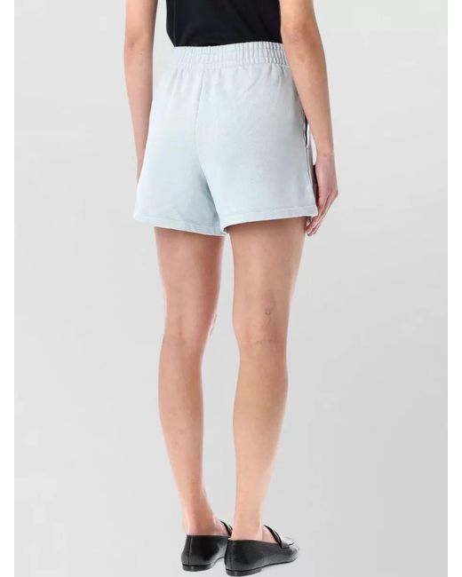Anine Bing Blue Cotton Knee-Length Shorts