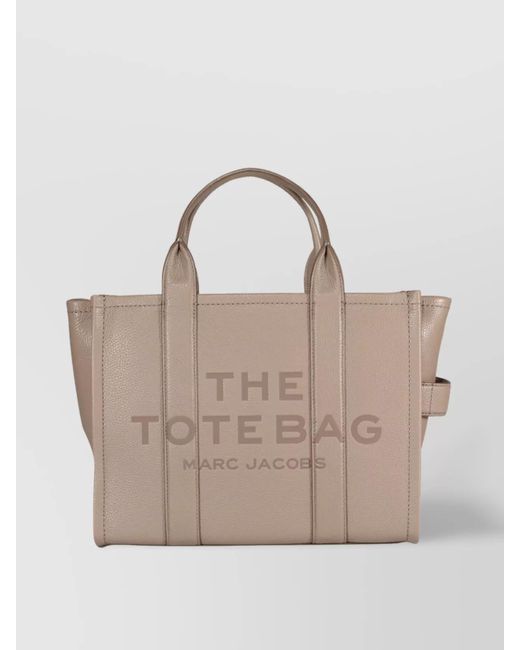 Marc Jacobs Natural Removable Strap Medium Tote Bag Top Handles