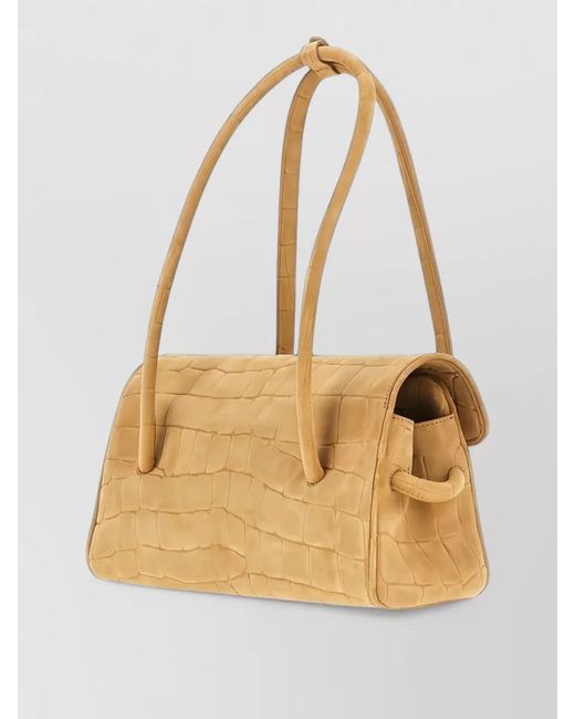 Jacquemus Natural Le Turismo Long Leather Shoulder Bag