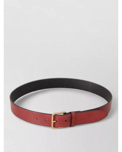 Dolce & Gabbana Black Leather Belt Logo Engraved Buckle