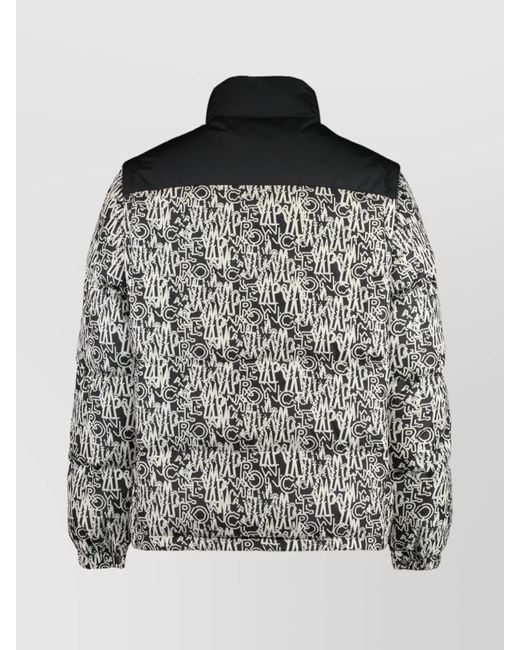 Moncler Full Zip Down Jacket With Removable Sleeves for Men Lyst UK