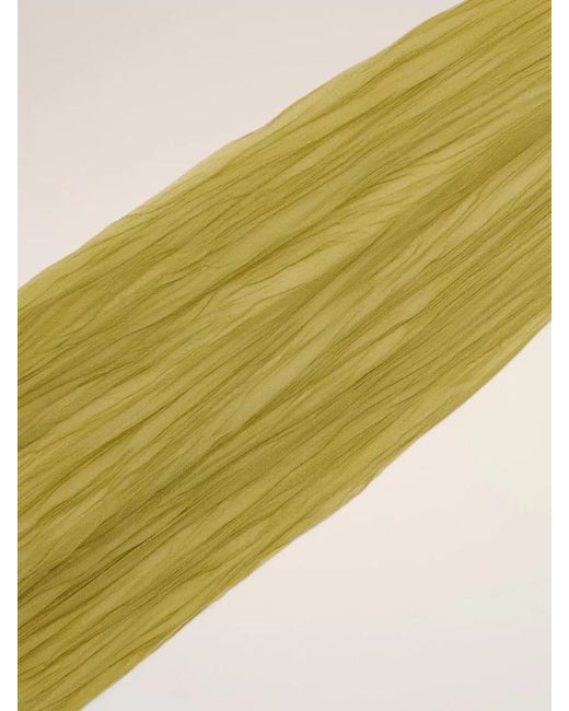 AMI Multicolor Crinkled Scarf