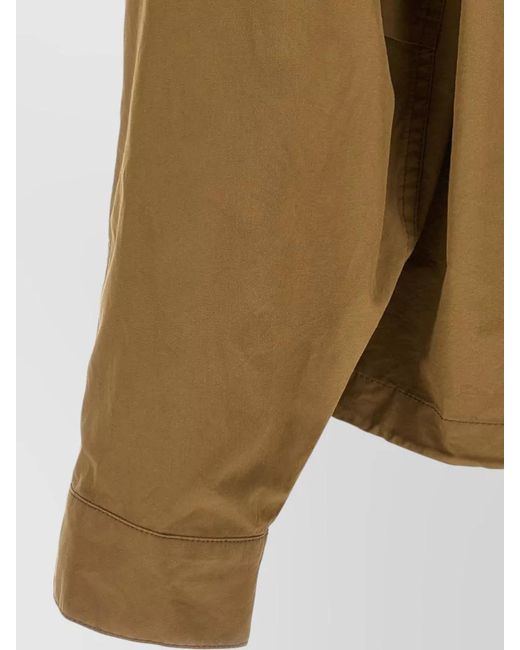 Lemaire Natural Cotton Hooded Parka for men