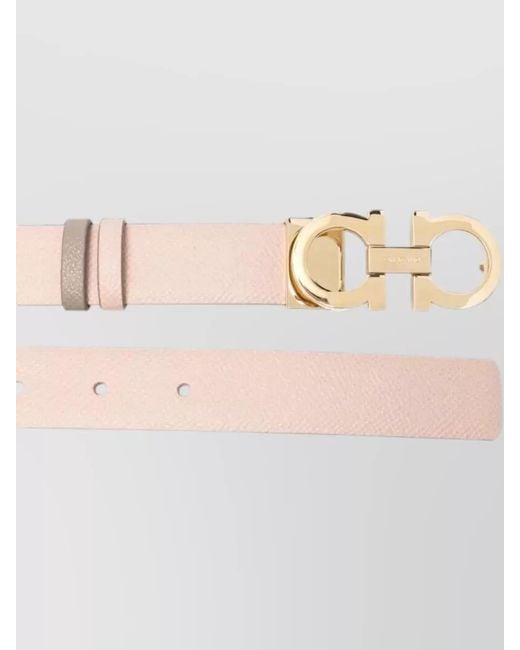 Ferragamo Natural Leather Belt