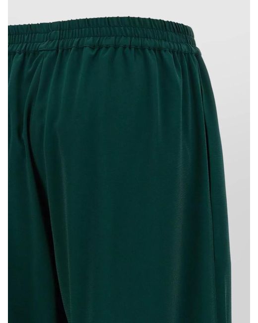 Gianluca Capannolo Green Claudia Lounge Pants Wide Leg Fit