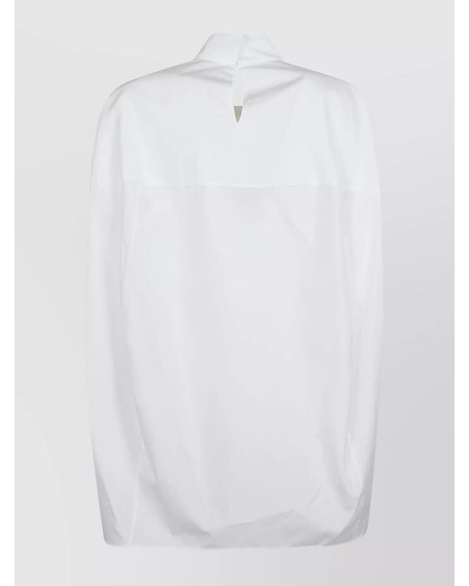 Marni White Cotton Blouse