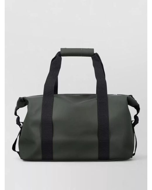 Rains Black Hilo Weekend Tote Bag Small