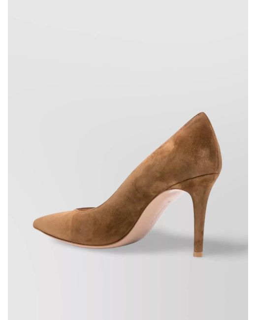 Gianvito Rossi Multicolor Suede Leather Pumps